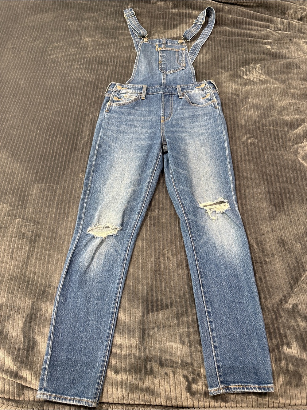 Levi's Distressed Women's Denim Overalls
